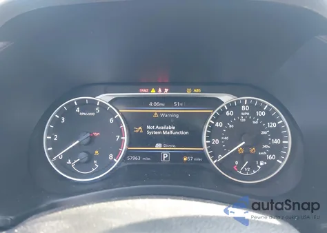 2022 Nissan Sentra Sr Xtronic Cvt z USA, uszkodzony, nr VIN 3N1AB8DV3NY299308